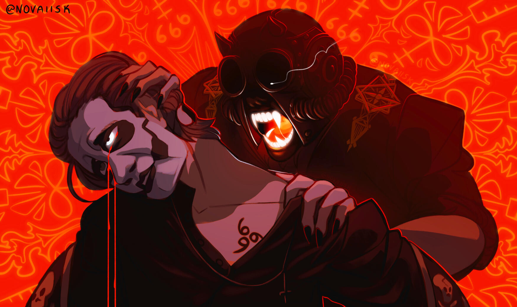 Bust, Rendered, Painted